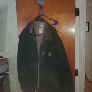 Carhartt Men's Olive Green Field Jacket